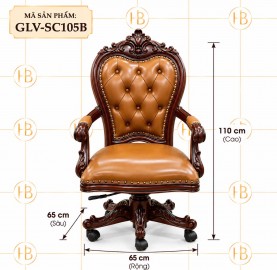 ghe-lam-viec-go-soi-chan-xoay-glv-sc105b