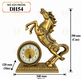 dong-ho-de-ban-con-ngua-thuan-dong-dh54-mag-phong-cach-tan-co-dien-sang-trong