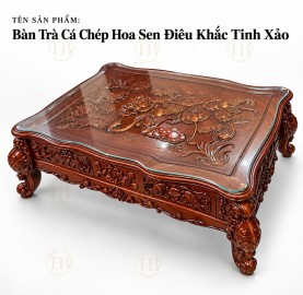 ban-tra-ca-chep-hoa-sen-dieu-khac-tinh-xao